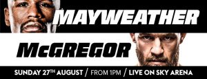 Floyd Mayweather V Connor Mcgregor  Boxing